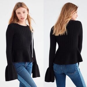 Urban Outfitters Isabell Peplum Sweater
